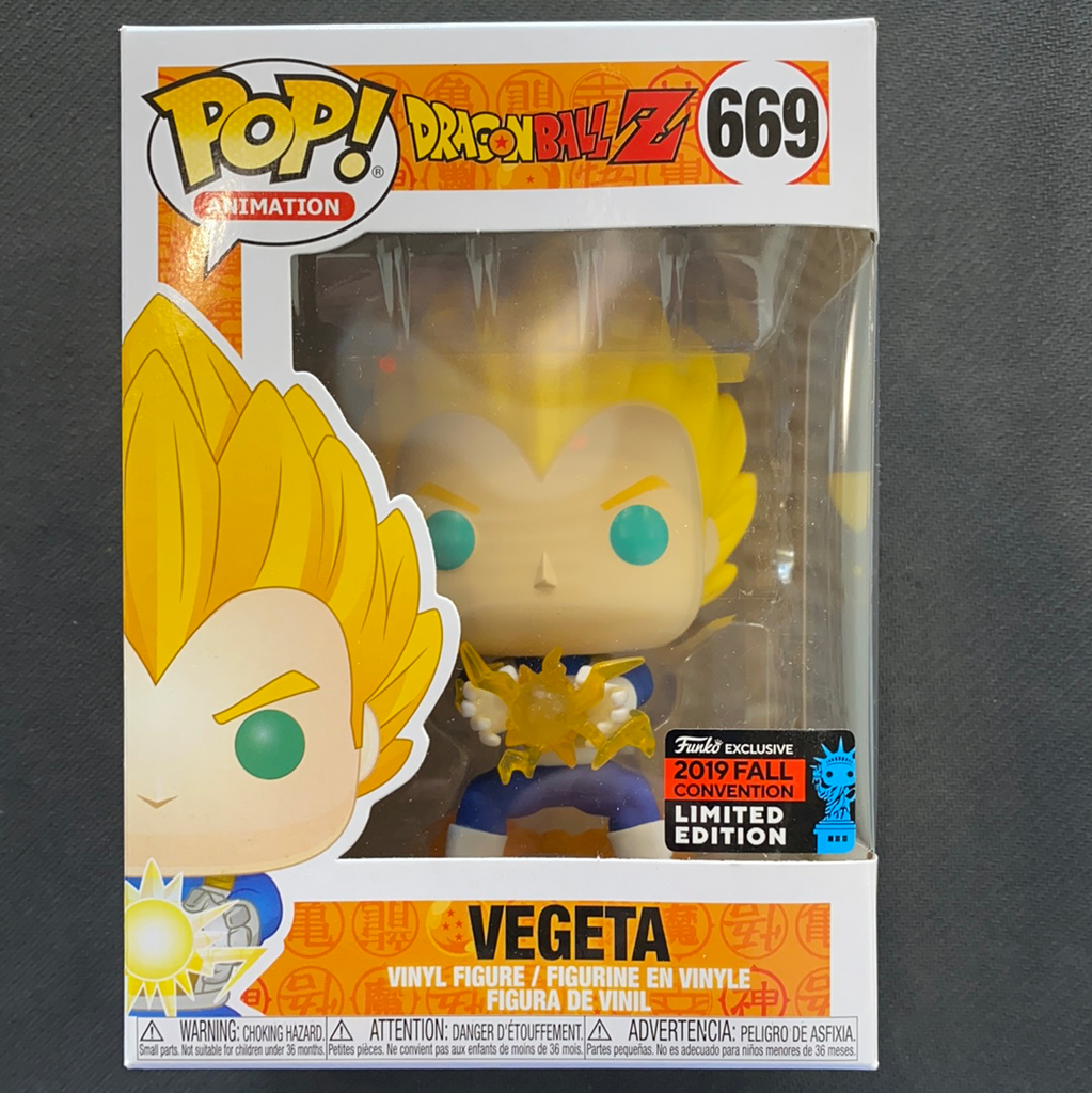 Funko Pop! Dragonball Z: Vegeta (Fall) #669