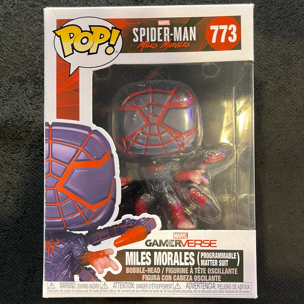Funko Pop! Spider-Man: Miles Morales (Programmable Matter Suit) #773