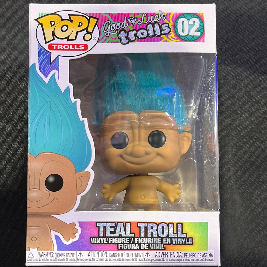 Funko Pop! Good Luck Trolls: Teal Troll #02