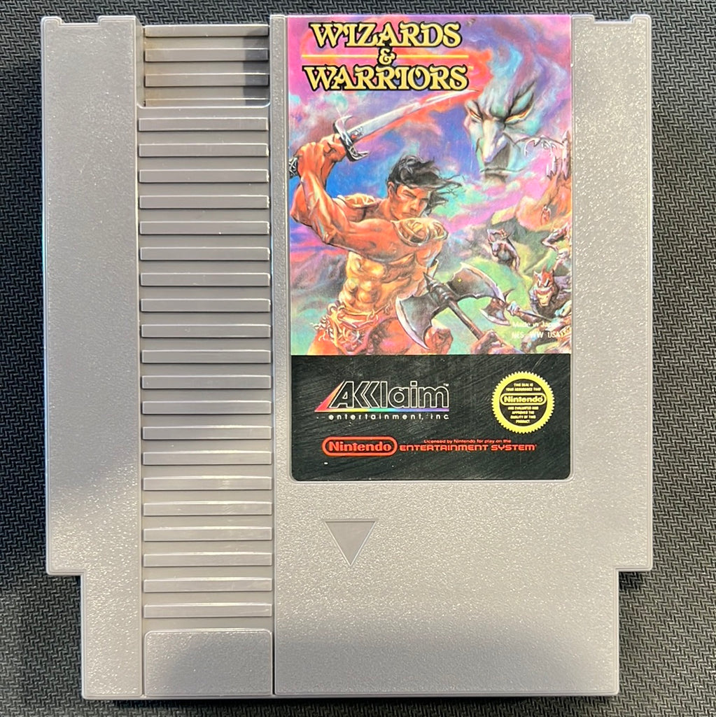 NES: Wizards & Warriors (Authentic)