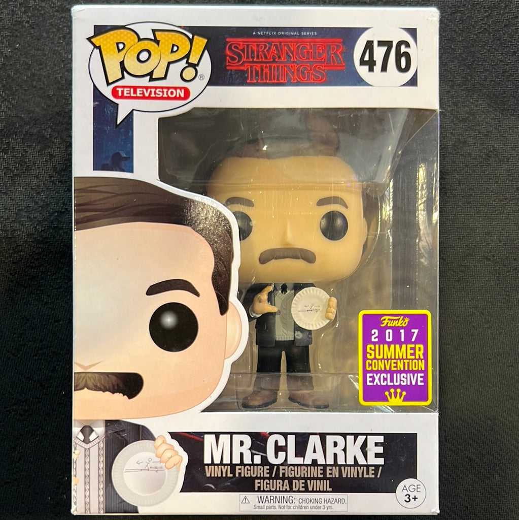 Funko Pop! Stranger Things: Mr. Clarke (Summer) #476