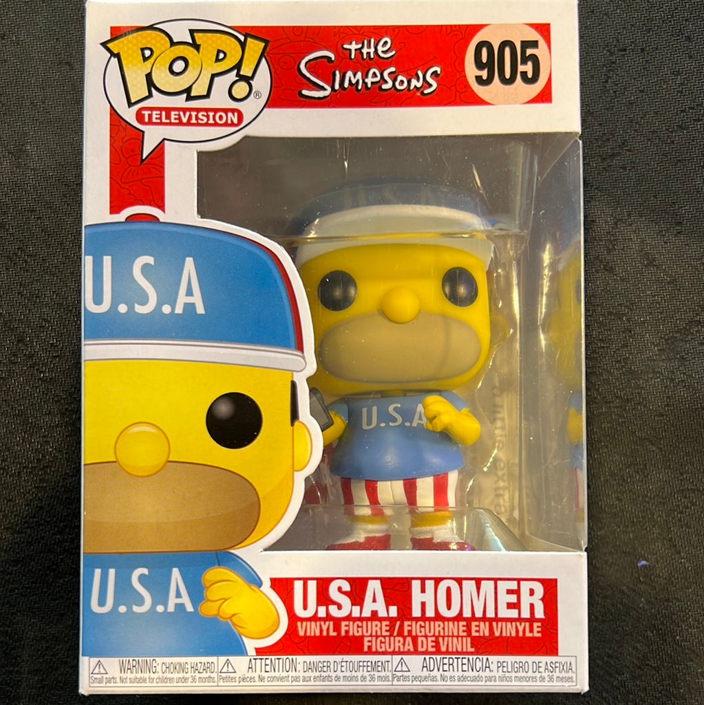 Funko Pop! The Simpsons: U.S.A. Homer #905