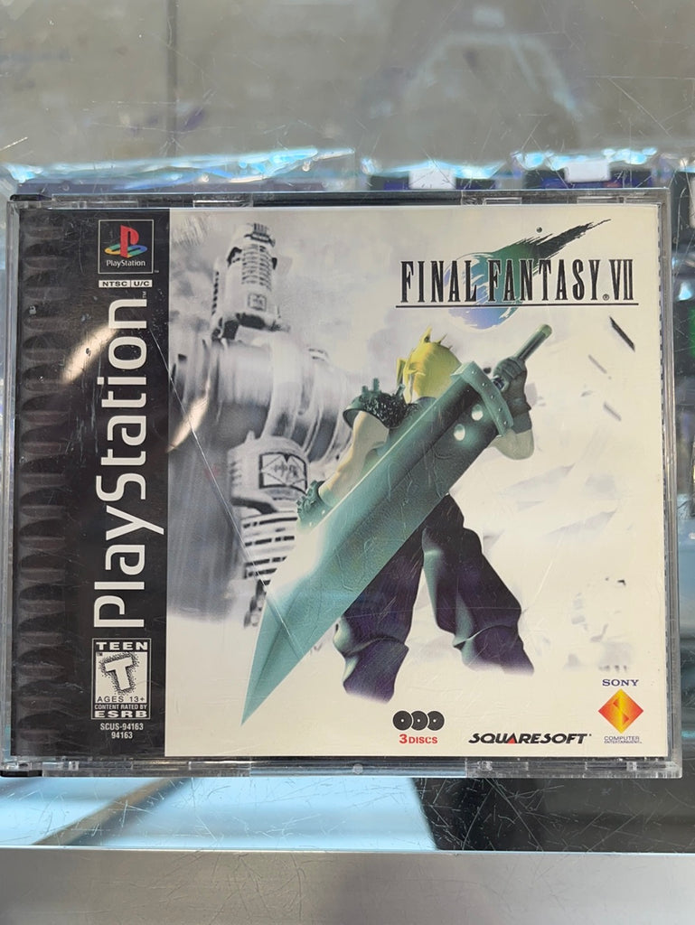 PS1: Final Fantasy VII (Black Label)