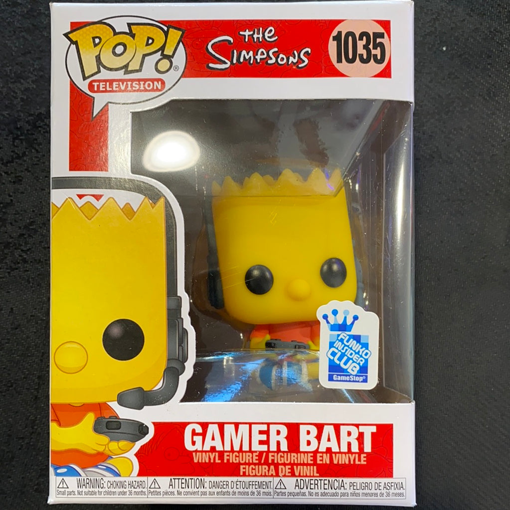 Funko Pop! The Simpsons: Gamer Bart #1035