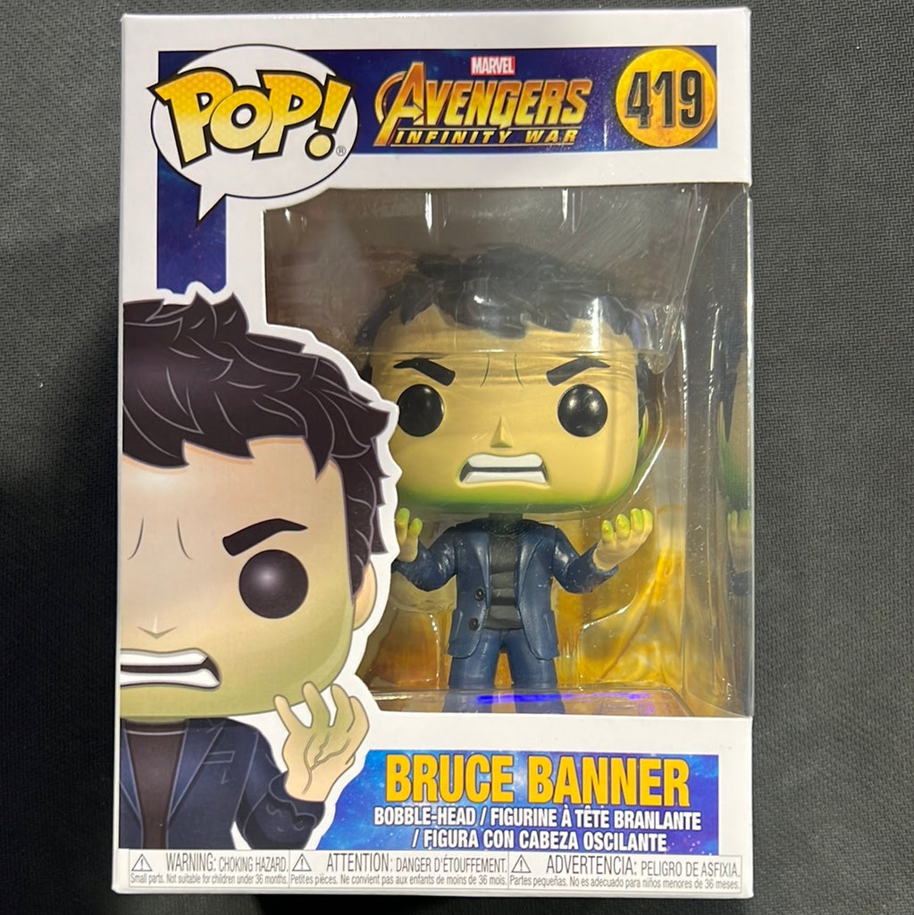 Funko Pop! Avengers Infinity War: Bruce Banner #419