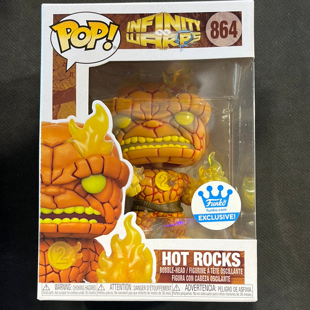 Funko Pop! Infinity Warps: Hot Rocks #864