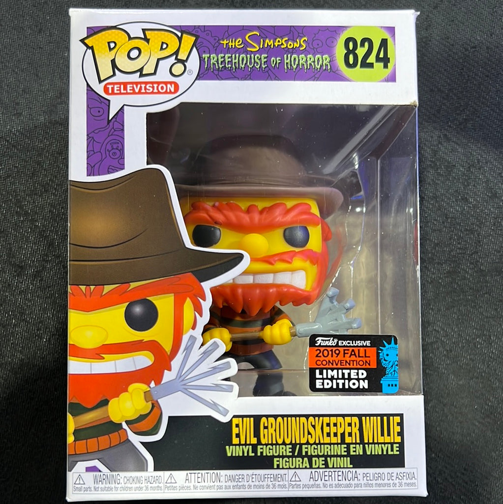 Funko Pop! The Simpsons: Evil Groundskeeper Willie (Fall) #824