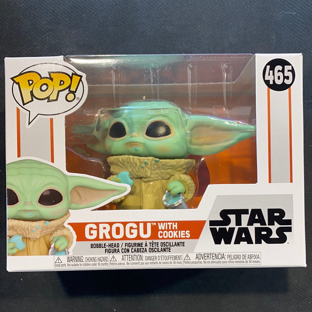 Funko Pop! Mandalorian: Grogu with Cookies #465