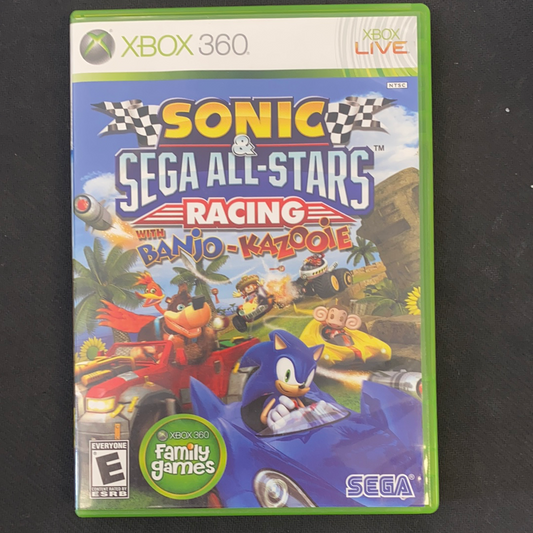 Xbox 360: Sonic & Sega All-Stars Racing