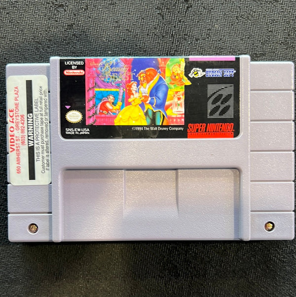 SNES: Beauty and the Beast (Authentic)
