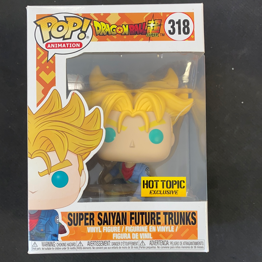 Funko Pop! Dragonball Z: Super Saiyan Future Trunks #318