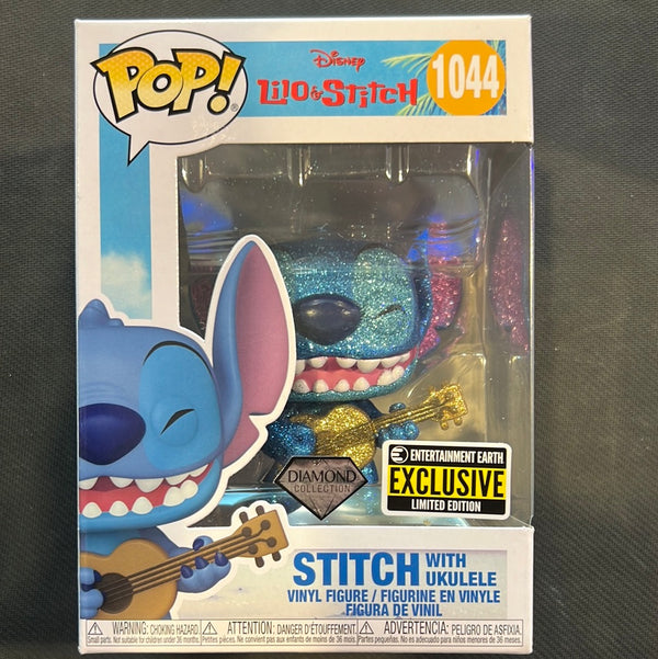 Funko Pop! Lilo & Stitch: Stitch with Ukulele (Diamond) #1044