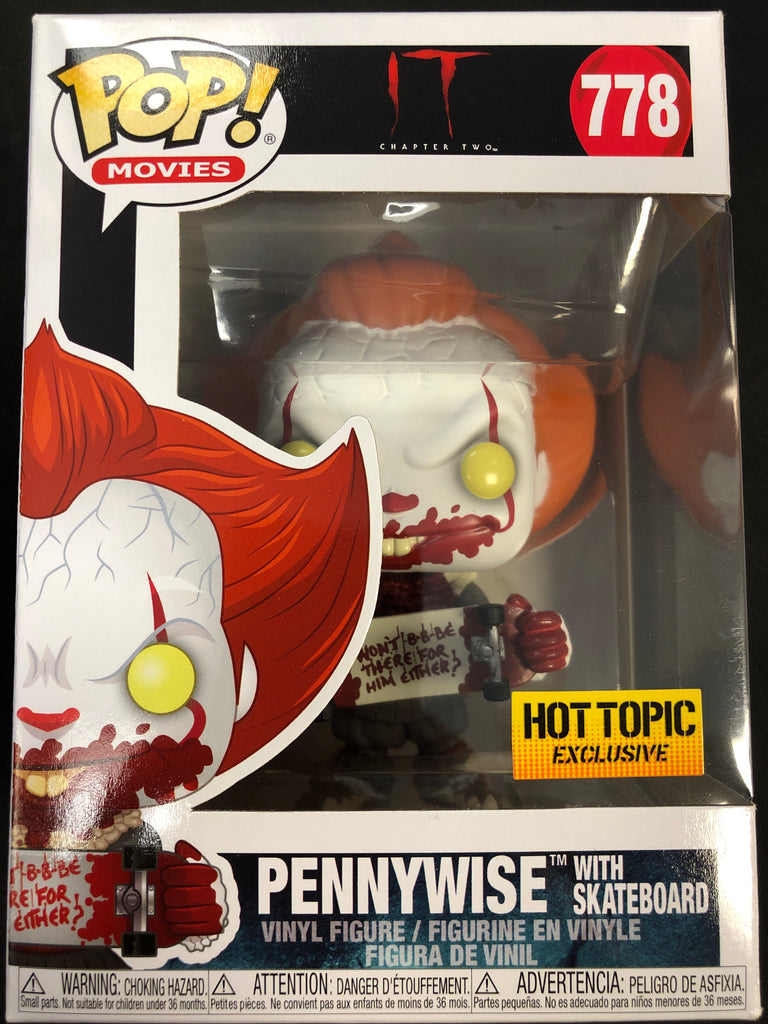 Funko Pop! IT: Pennywise with Skateboard #778