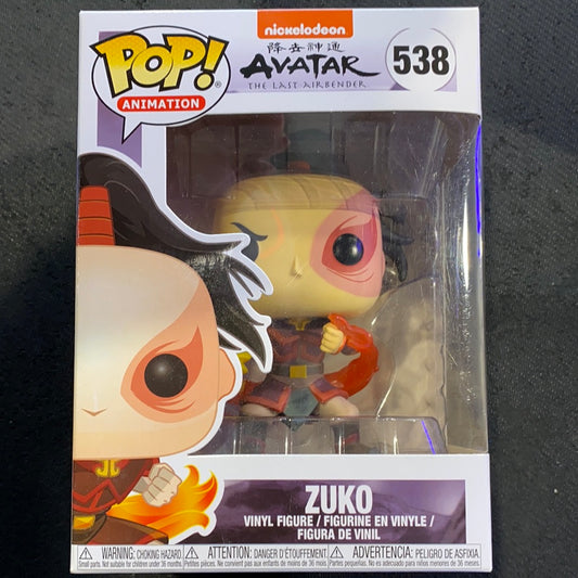 Funko Pop - Avatar: Zuko (Flame Punch) #538