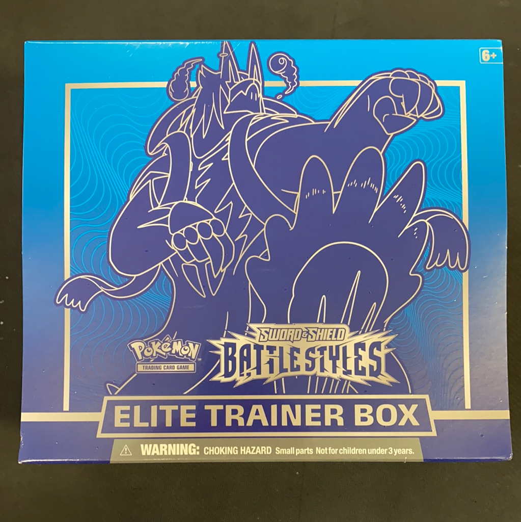 Pokemon: Sword & Shield Battle Styles (Blue) (Elite Trainer Box)