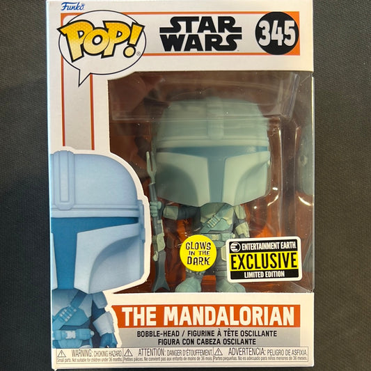 Funko Pop - Mandalorian: The Mandalorian (Glow) #345