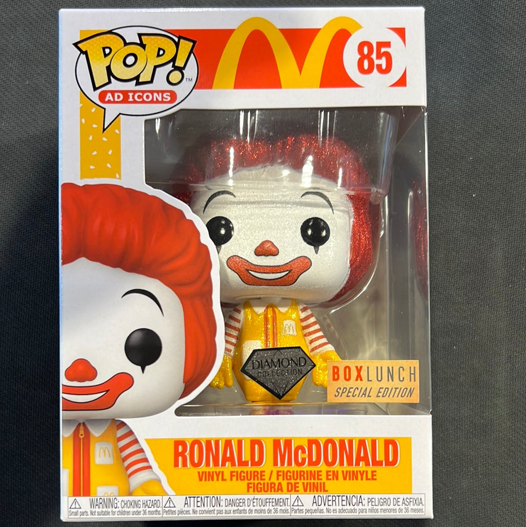 Funko Pop! McDonald’s: Ronald McDonald (Diamond) #85