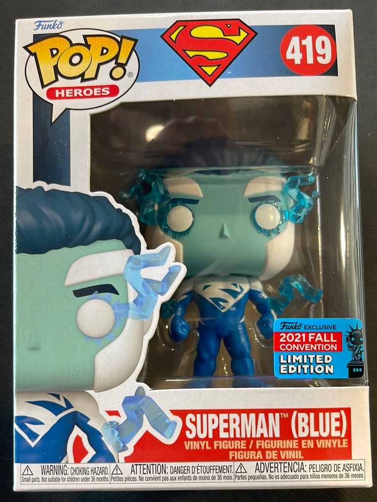 Funko Pop! Superman (Blue) #419