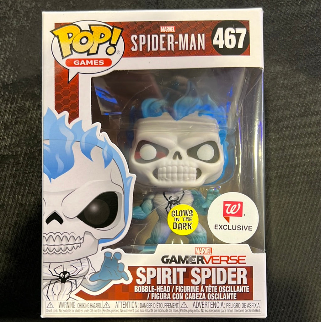 Funko Pop! Games: Spirit Spider (Glow) #467