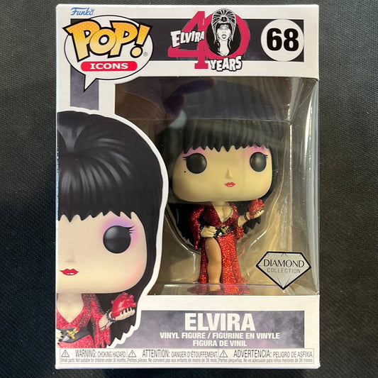 Funko Pop - Elvira (Red Dress) (Diamond) #68