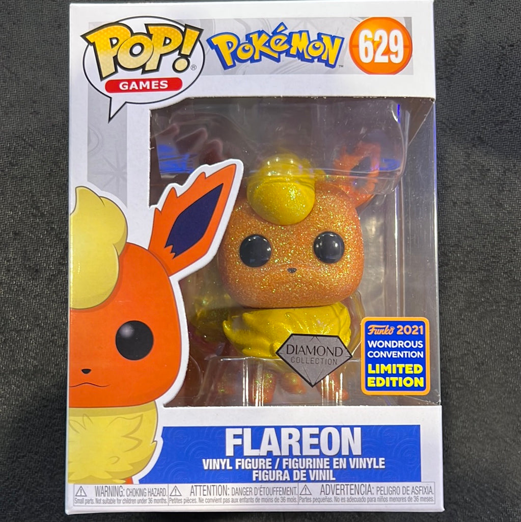 Funko Pop! Pokemon: Flareon (Diamond) (Shared) #629
