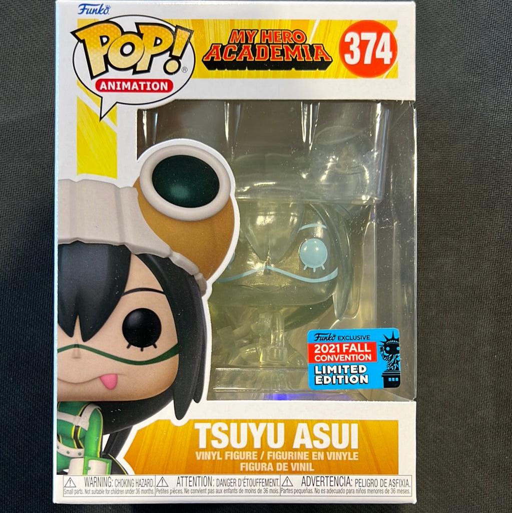 Funko Pop! My Hero Academia: Tsuyu Asui (Clear) (Fall) #374