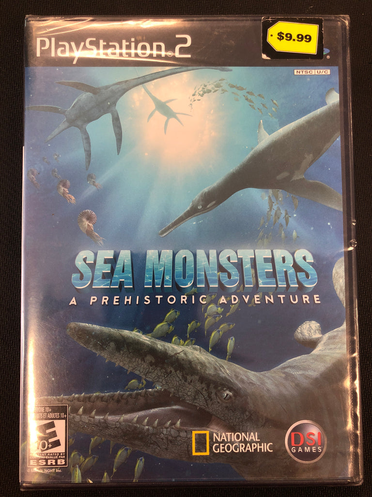 PS2: Sea Monsters: A Prehistoric Adventure (Brand New)