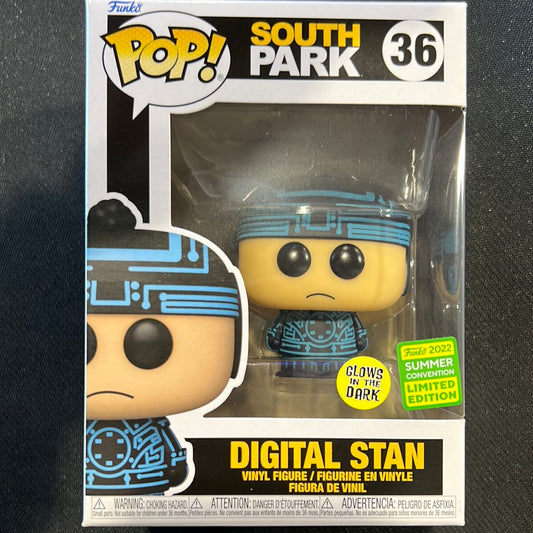 Funko Pop - South Park: Digital Stan (Glow)(Summer Con) #36