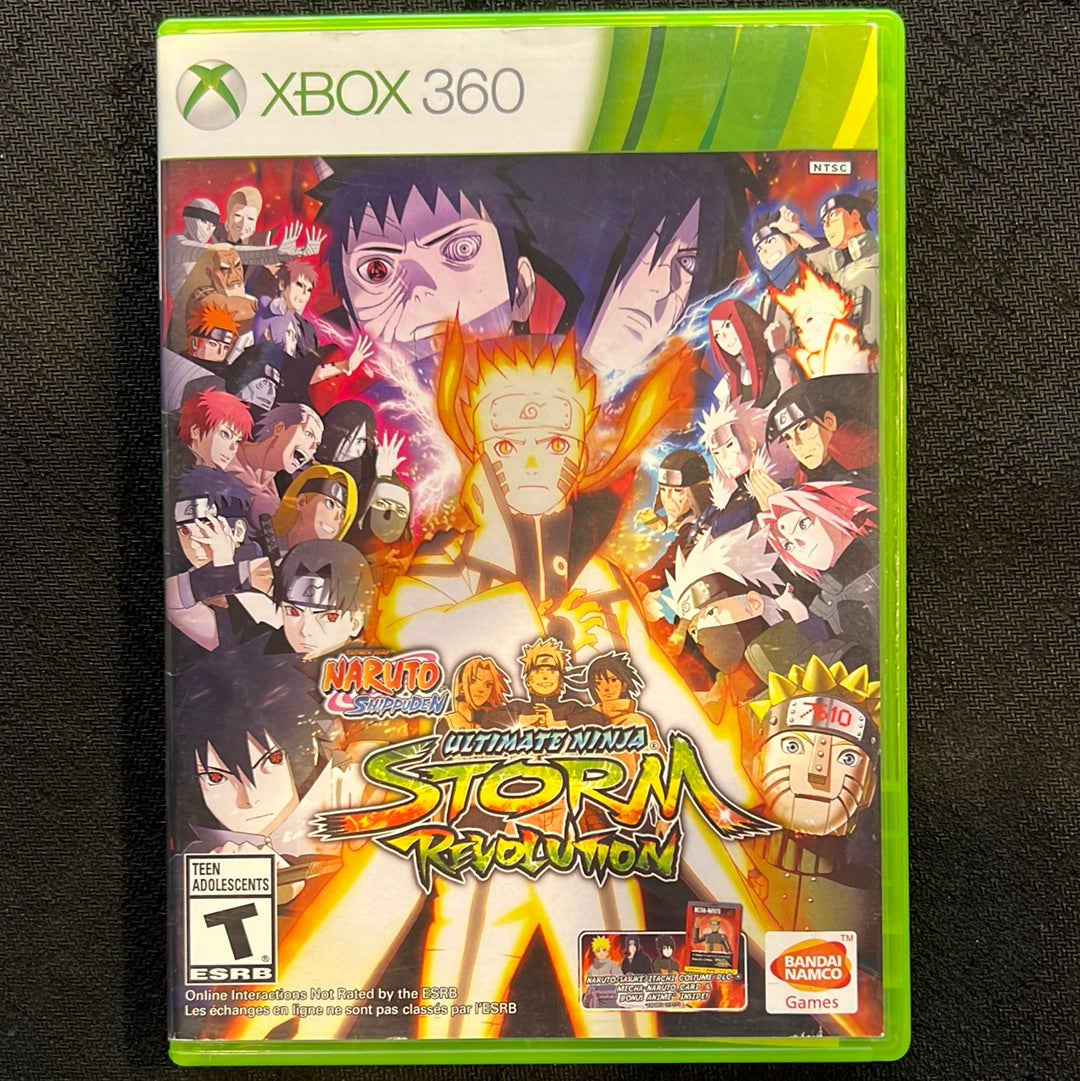 Xbox 360: Naruto Shippuden Ultimate Ninja Storm Revolution