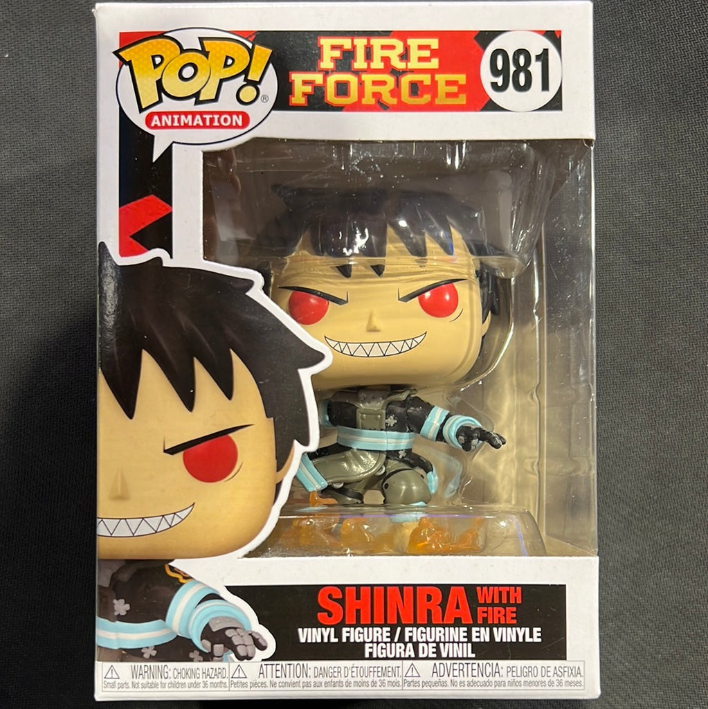 Funko Pop! Fire Force: Shinra with Fire #981