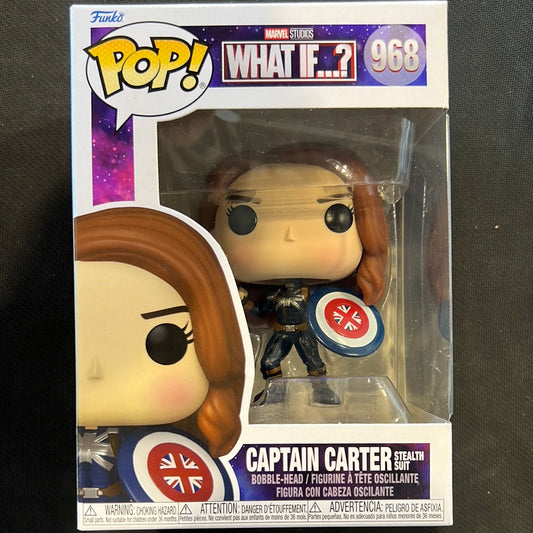 Funko Pop - What If…?: Captain Carter (Stealth Suit) #968