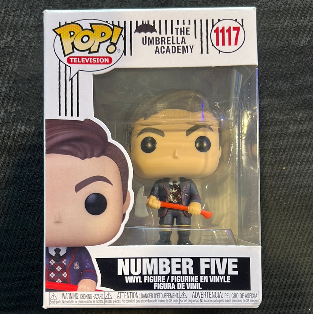 Funko Pop! The Umbrella Academy: Number Five (Axe) #1117
