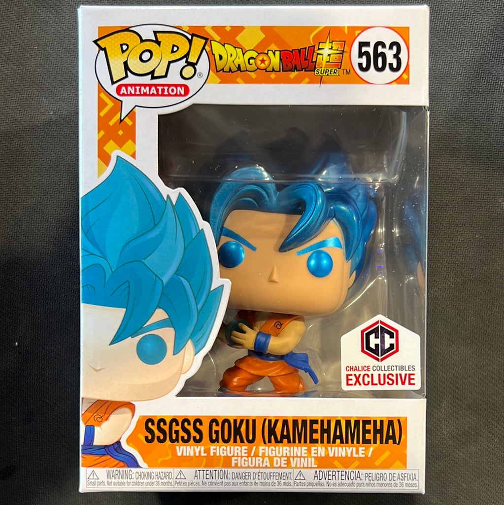 Funko Pop! Dragonball Z: SSGSS Goku ( Metallic) #563