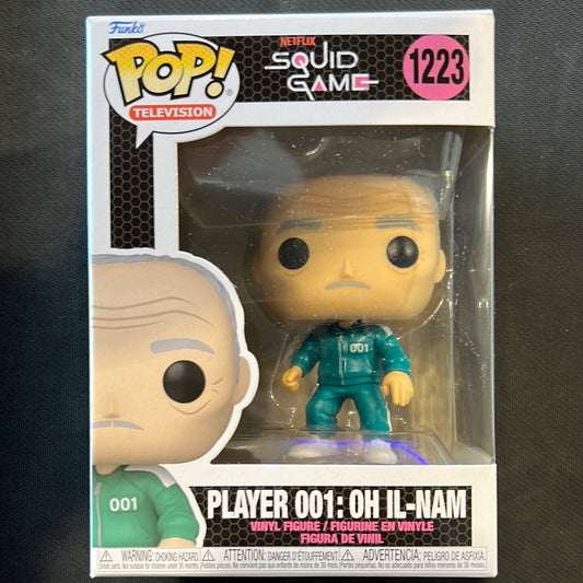 Funko Pop- Squid Game: Player 001: Oh Il-Nam #1223