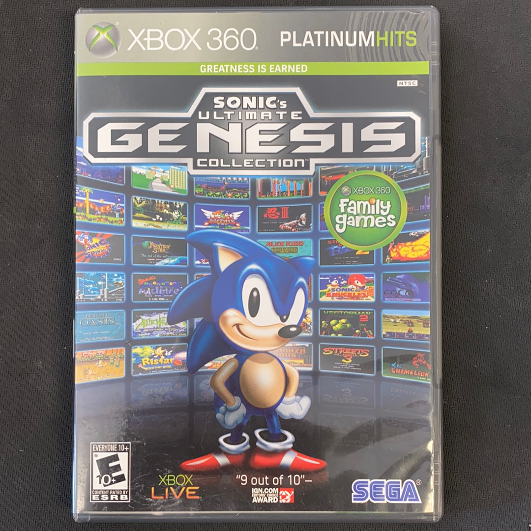 Xbox 360: Sonic's Ultimate Genesis Collection (Platinum Hits)