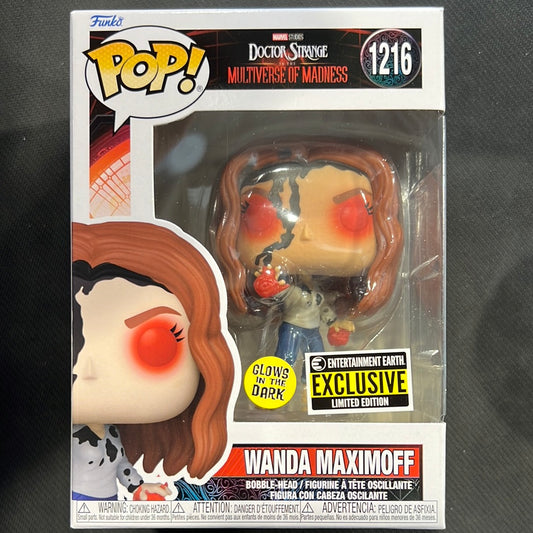 Funko Pop - Doctor Strange: Madness: Wanda Maximoff (Glow) #1216