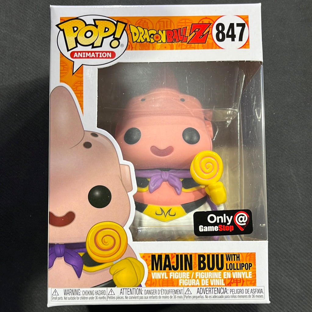 Funko Pop! Dragonball Z: Majin Buu (Lollipop) #847