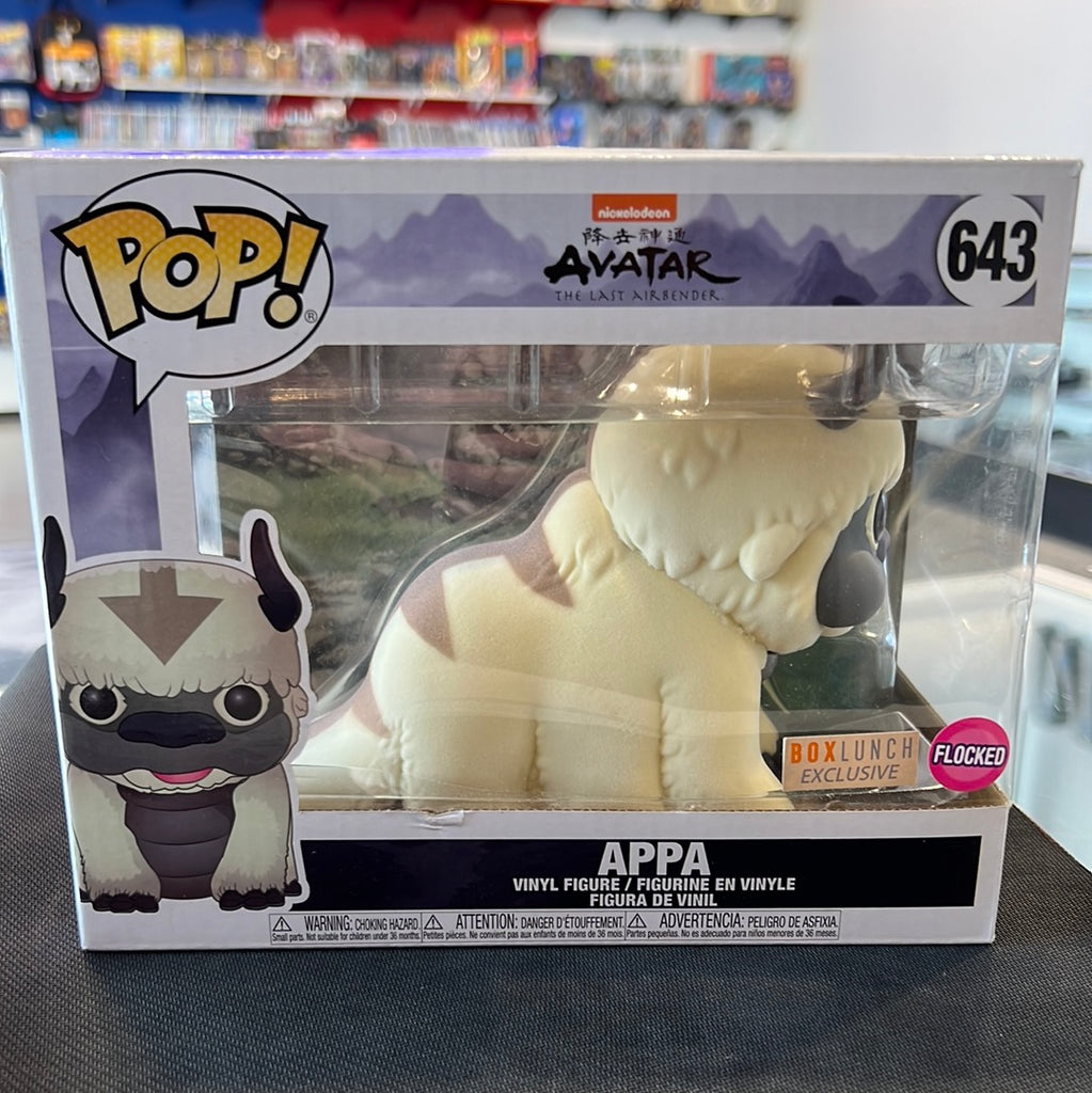 Funko Pop! Avatar: Appa (Flocked) #643