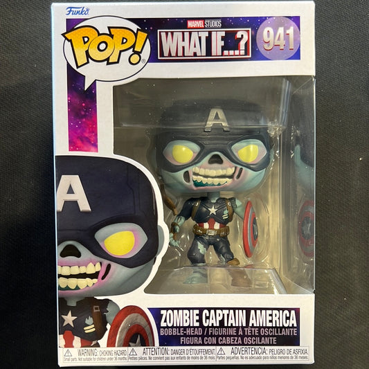 Funko Pop - What If…?: Zombie Captain America #941