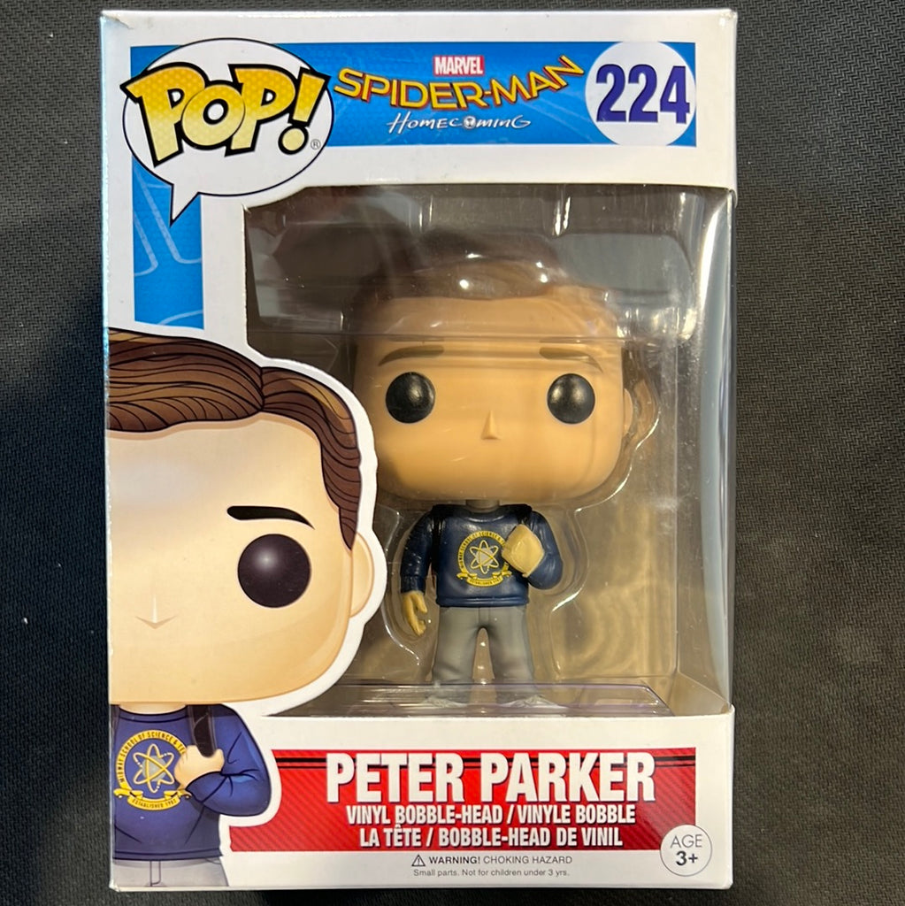 Funko Pop! Spider-Man Homecoming: Peter Parker #224