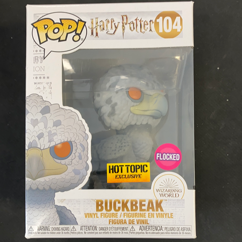 Funko Pop! Harry Potter: Buckbeak (Flocked) (Orange Eyes) #104