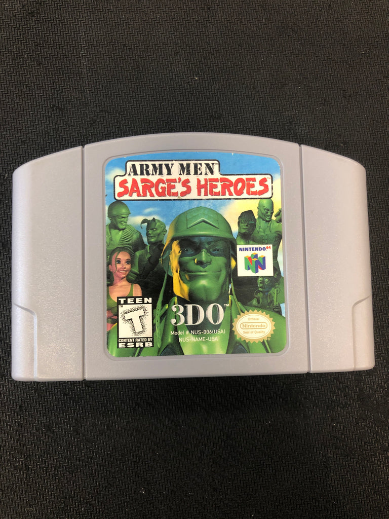 N64: Army Men: Sarge’s Heroes (Authentic)