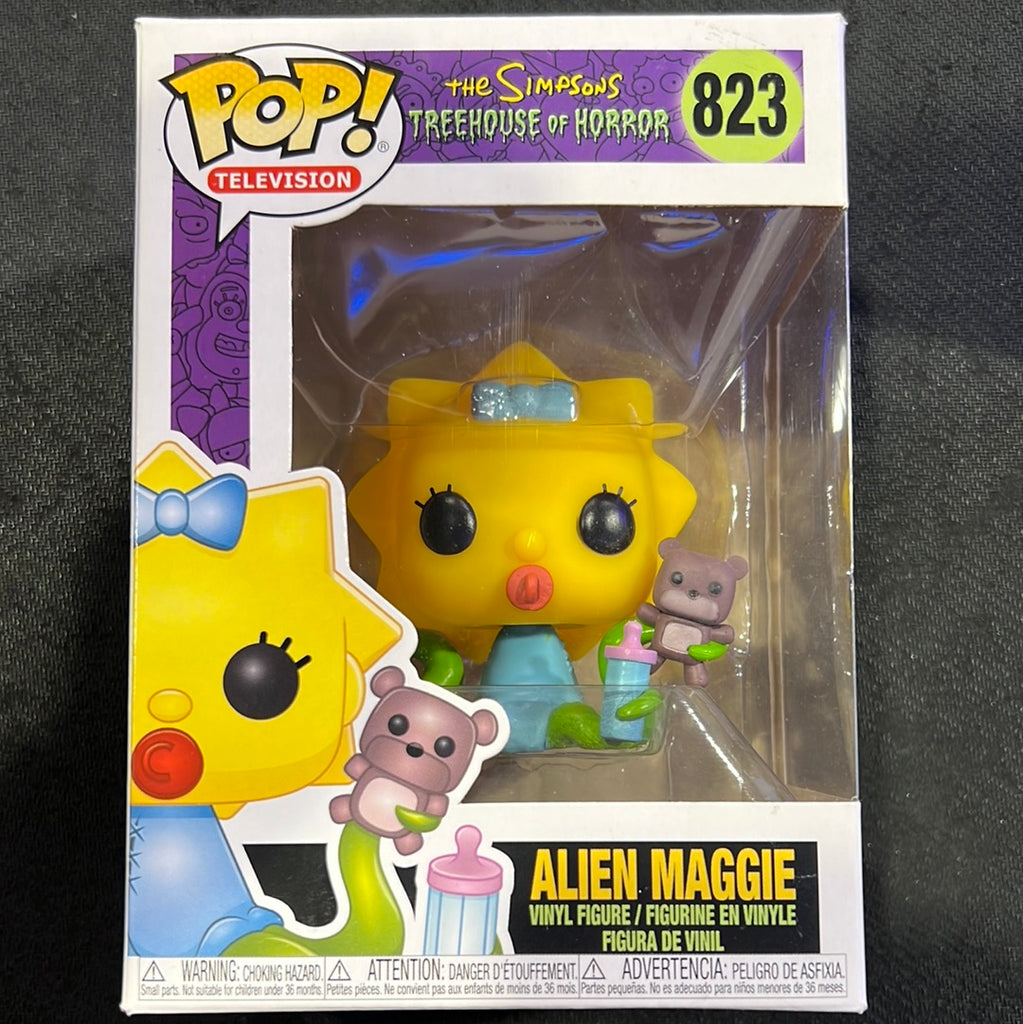 Funko Pop! The Simpsons (Treehouse Horror): Alien Maggie #823