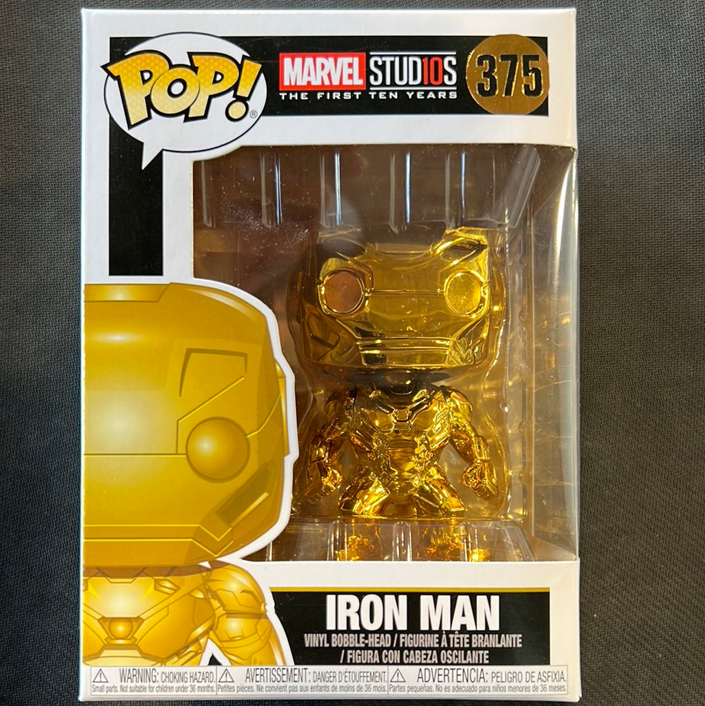 Funko Pop! Iron Man (Gold Chrome) #375