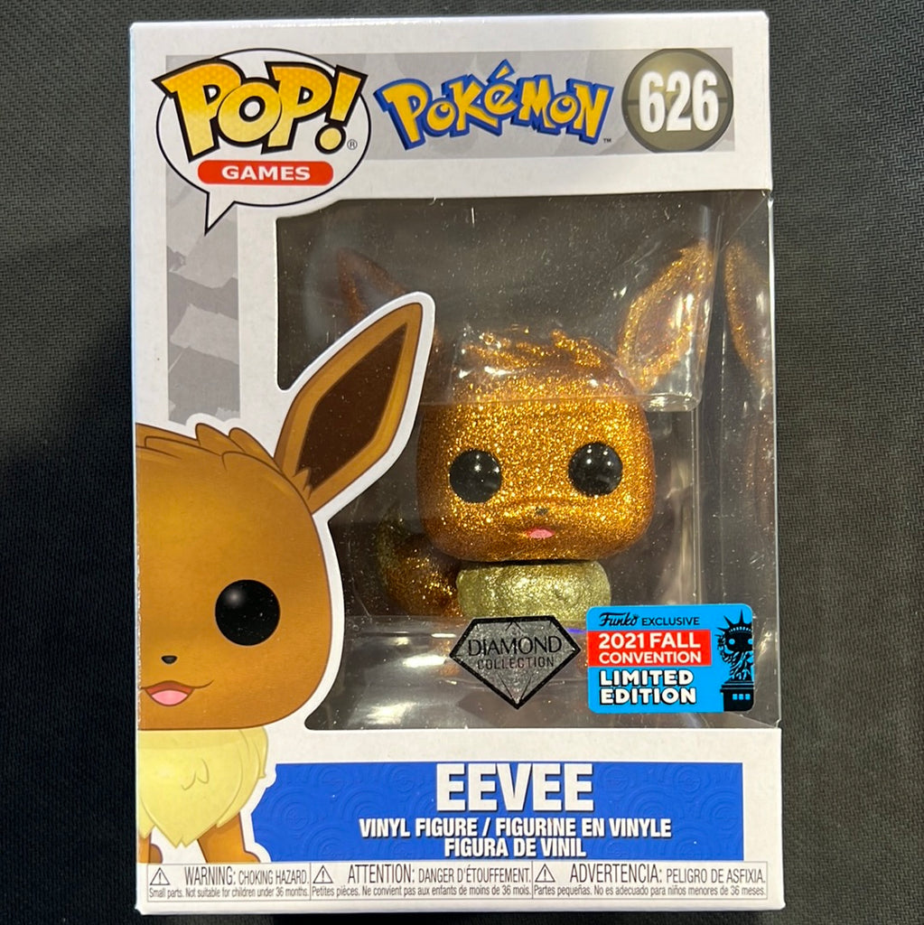 Funko Pop! Pokémon: Eevee (Diamond) (Fall) #626