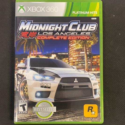 Xbox 360: Midnight Club: Los Angeles Complete Edition (Platinum Hits)