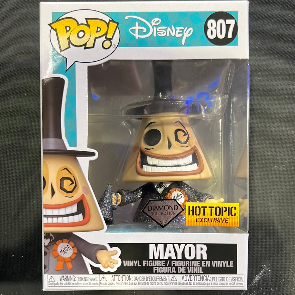 Funko Pop! Nightmare Before Christmas: Mayor (Diamond) #807