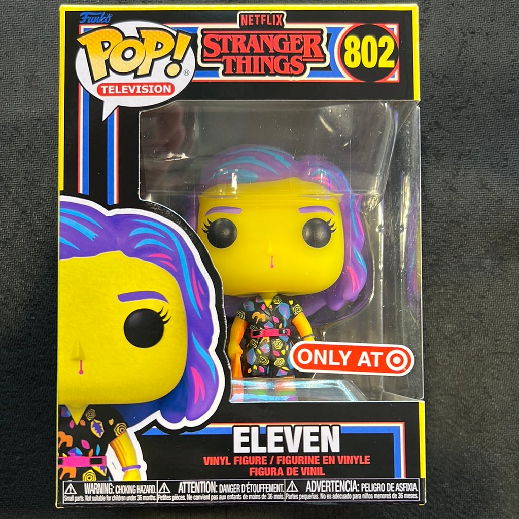 Funko Pop! Stranger Things: Eleven (Blacklight) #802