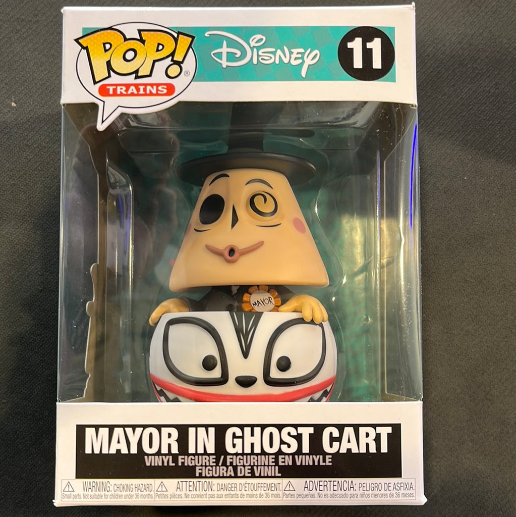 Funko Pop! Trains: The Nightmare Before Christmas: Mayor in Ghost Cart #11