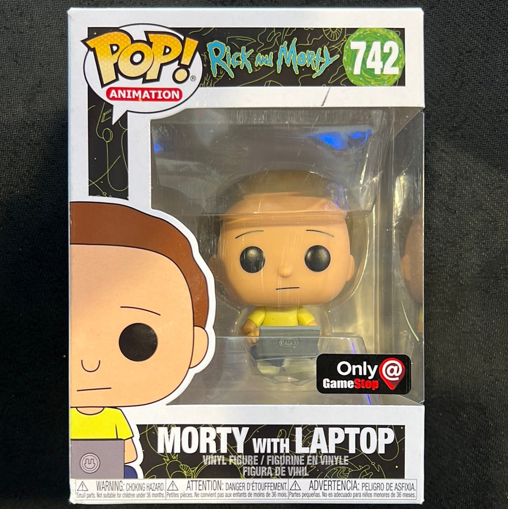 Funko Pop! Rick and Morty: Morty with Laptop #742